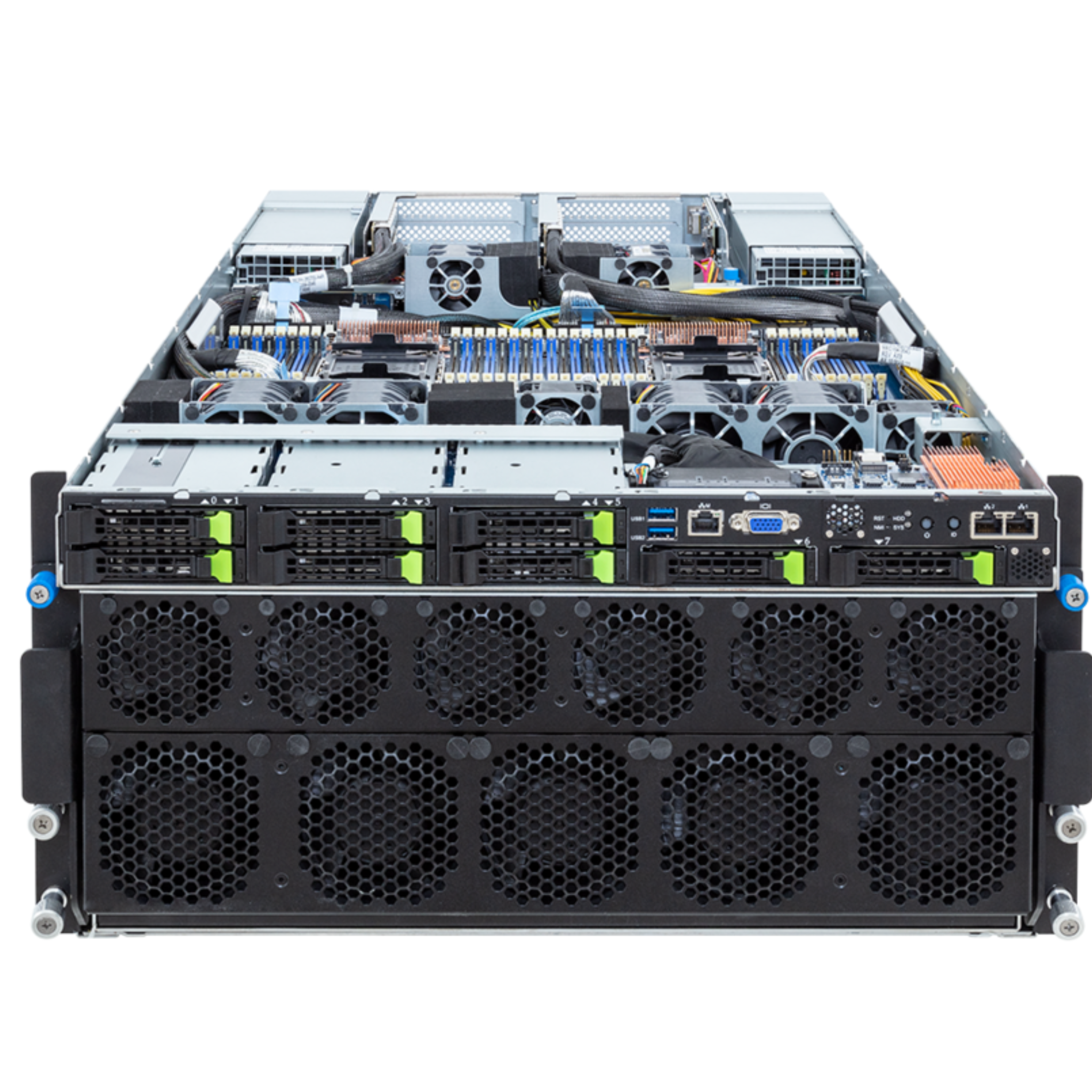 GIGABYTE NVIDIA G593-SD2 5U HGX H100 GPU Server