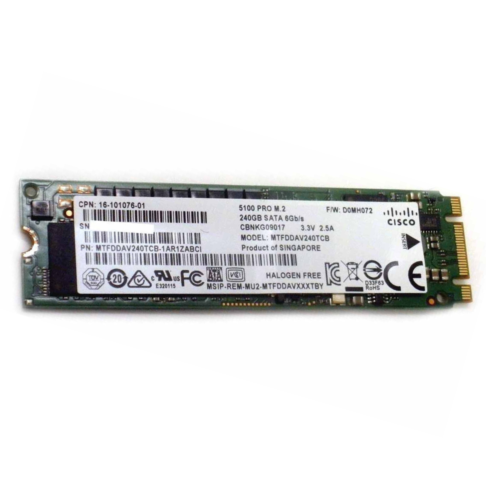 Cisco 16-101076-01 240GB SATA M.2 SSD