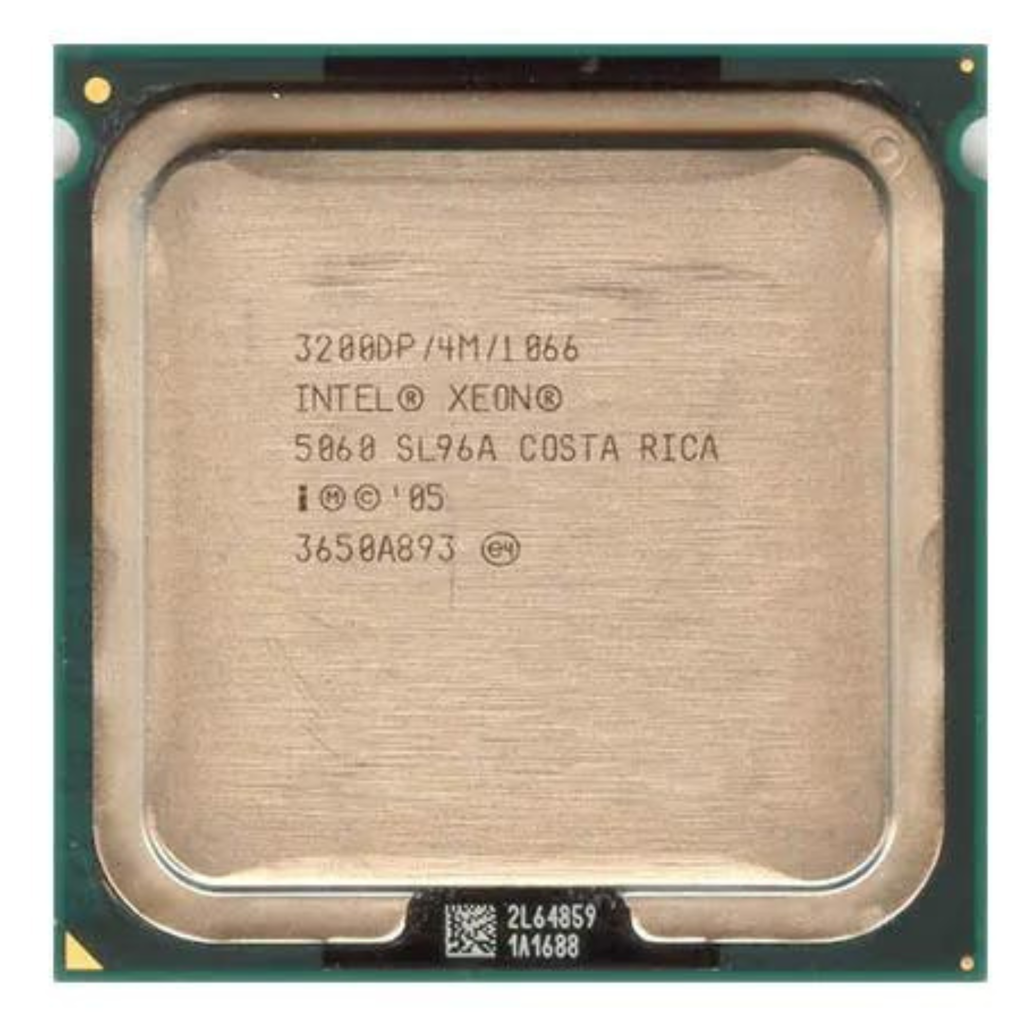 Dell 0GF674 Intel Xeon Dual-Core 3.2GHz 4MB 1066MHz FSB Processor