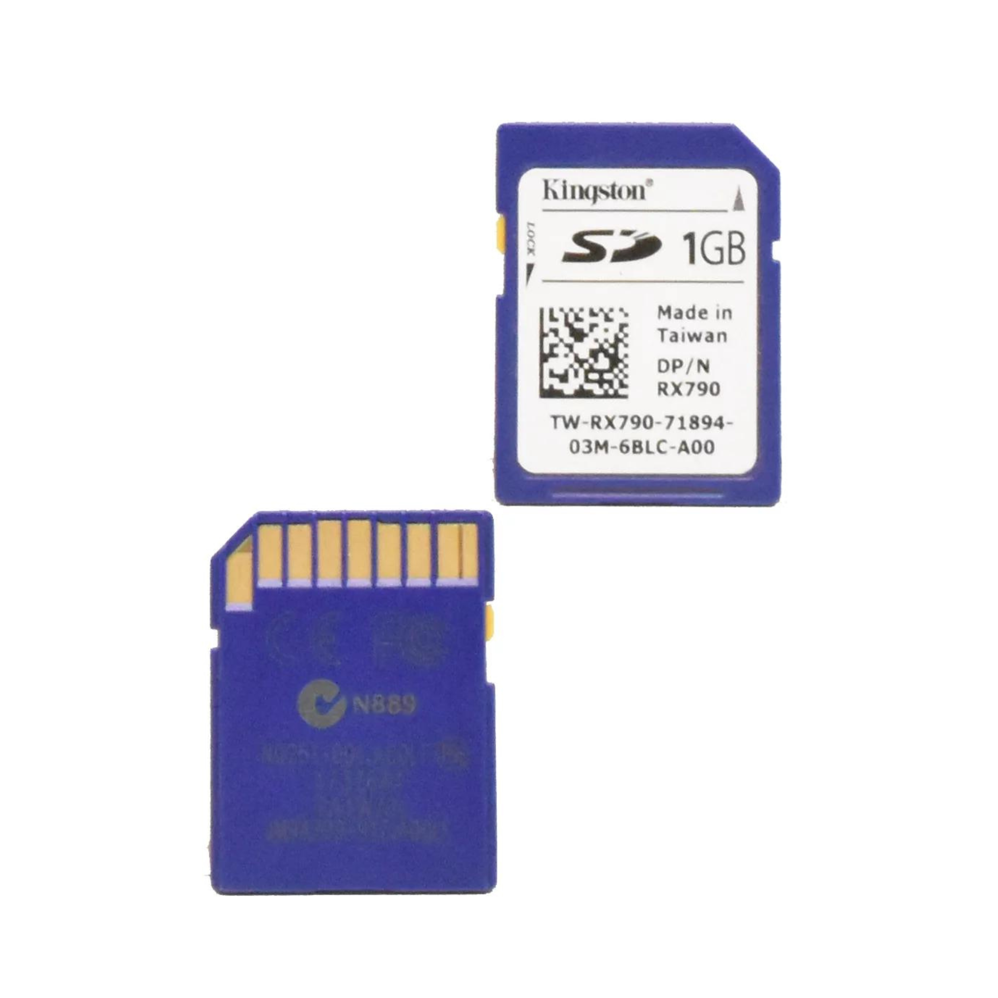 Dell 0RX790 1GB Kingston SD Memory Card