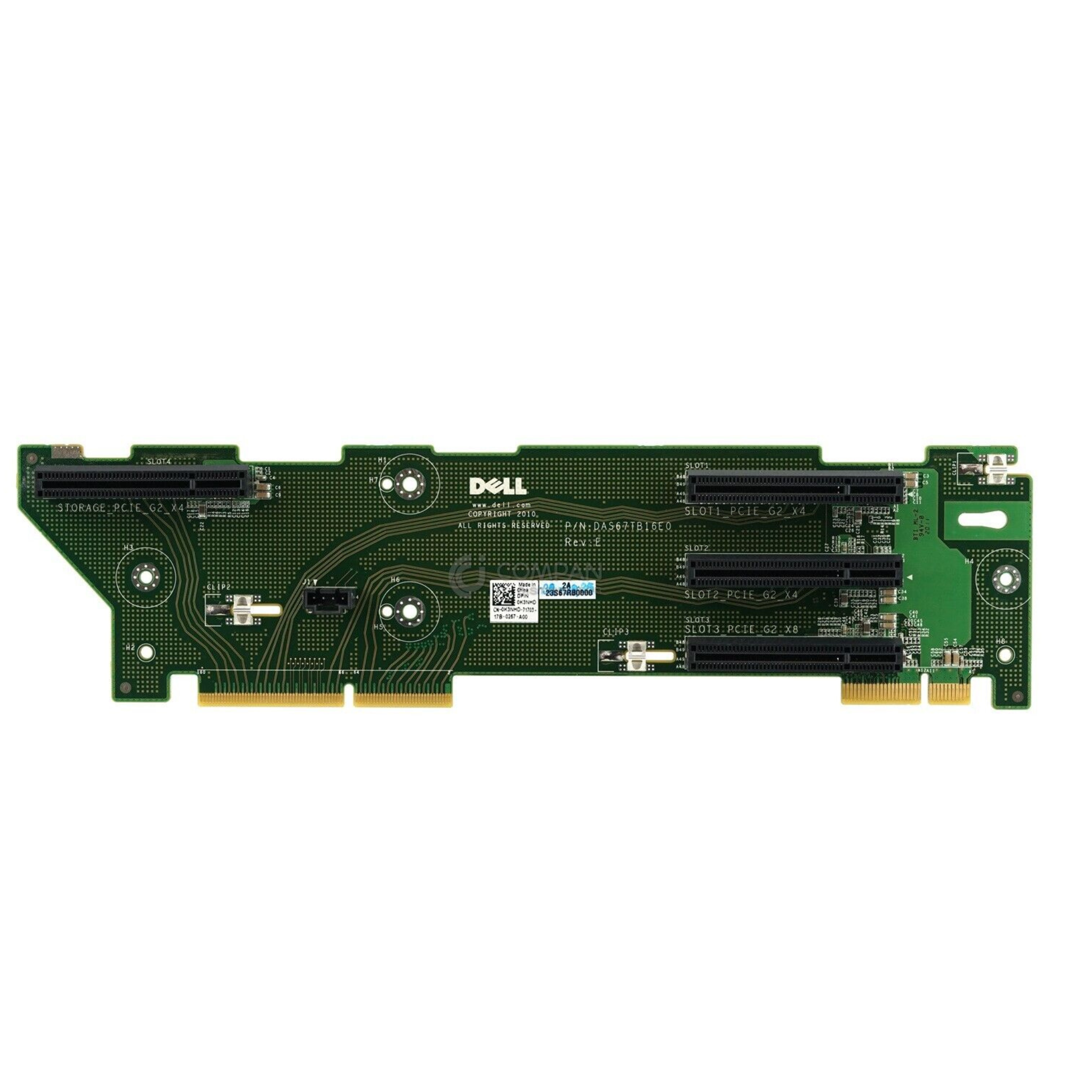Dell 0K3NHD Riser Board for PowerEdge R515 Server