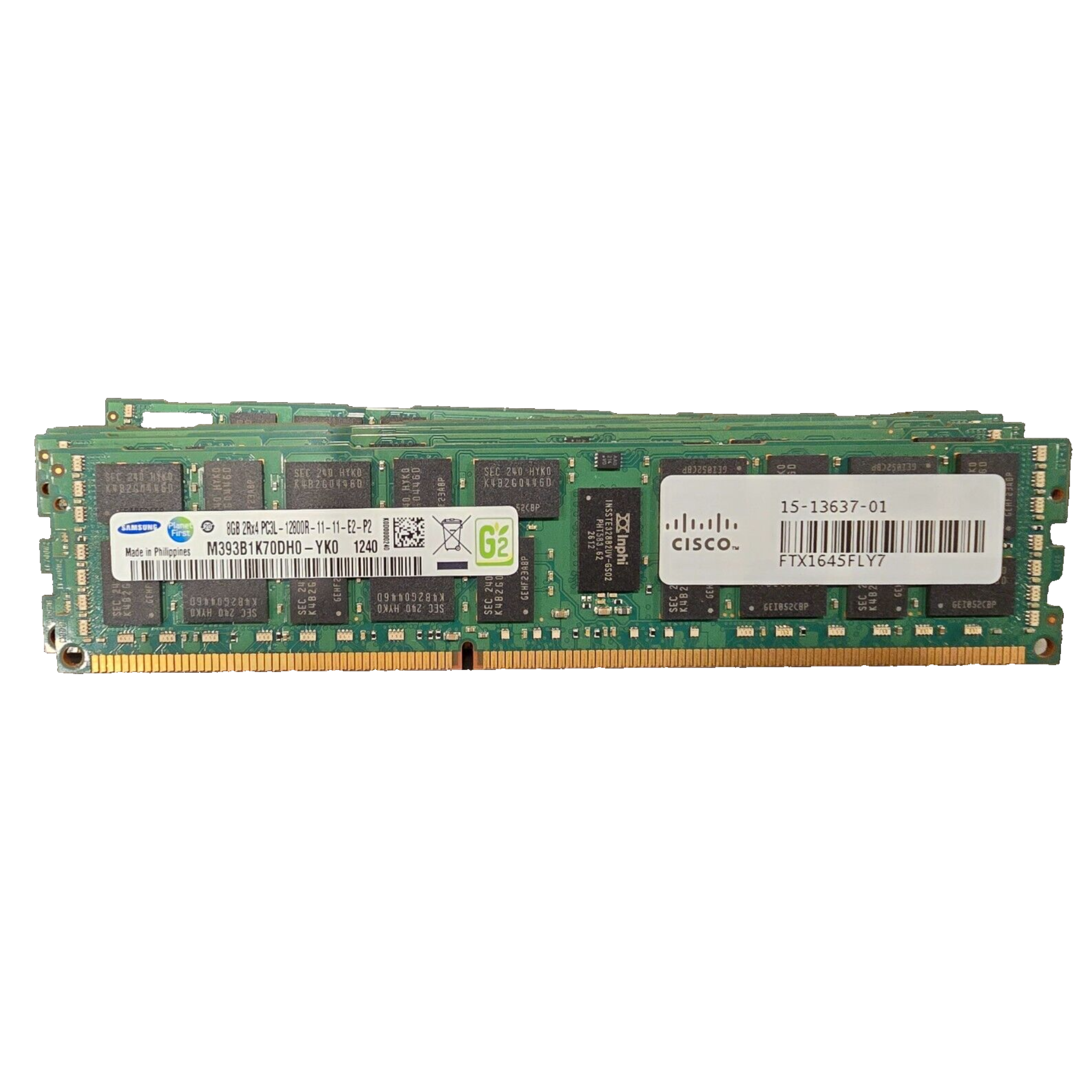 Cisco 15-13637 8GB PC3L-12800R DDR3-1600 2RX4 ECC Memory