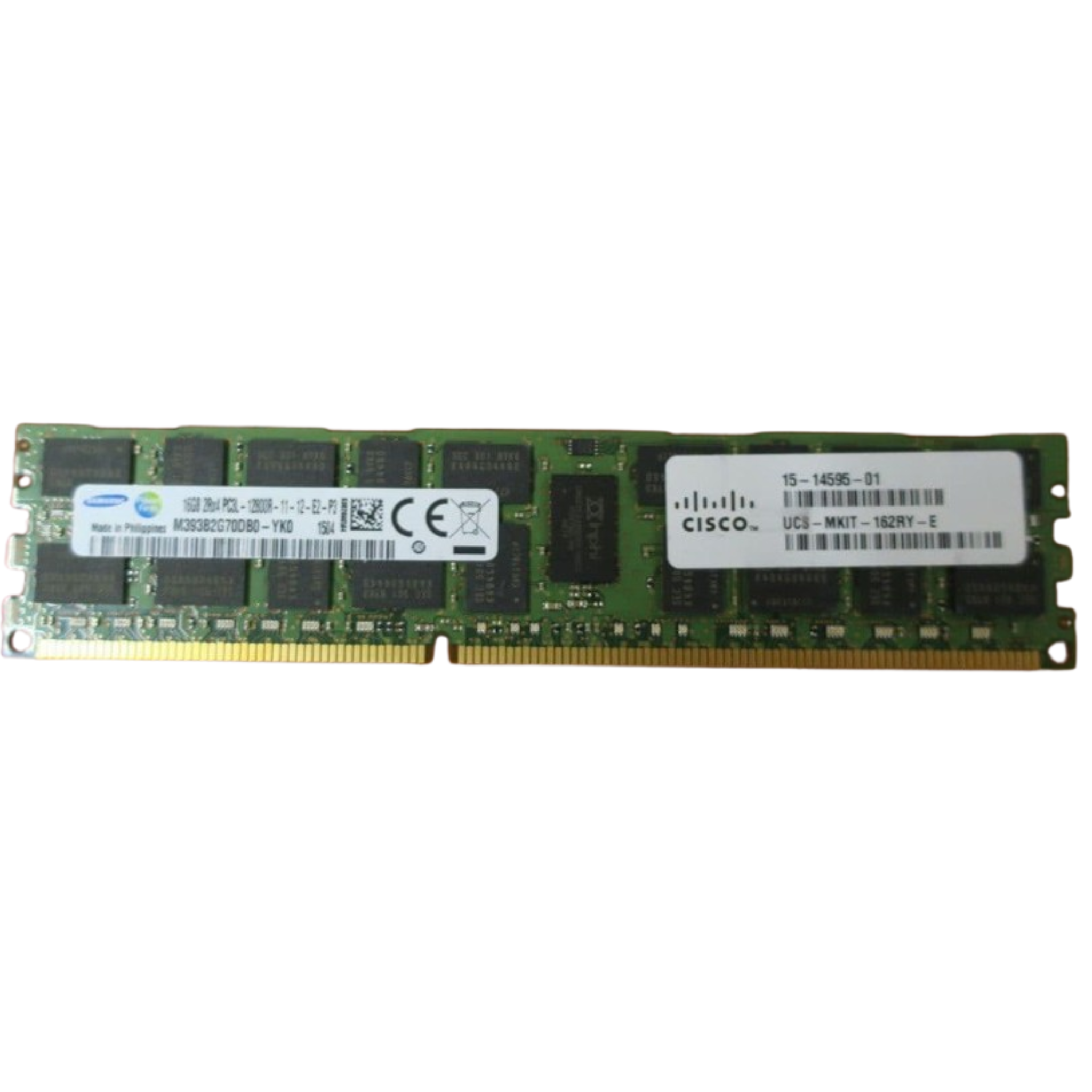 Cisco UCS-MKIT-082RY-E 16GB Kit 2x8GB PC3-12800 DDR3-1600 RAM
