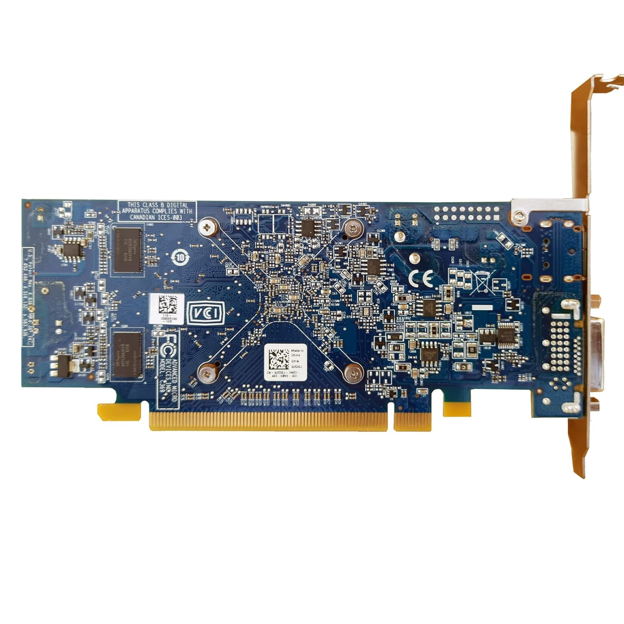 Dell 07W12P AMD Radeon HD 8490 1GB GDDR3 PCI-E Video Graphics Card