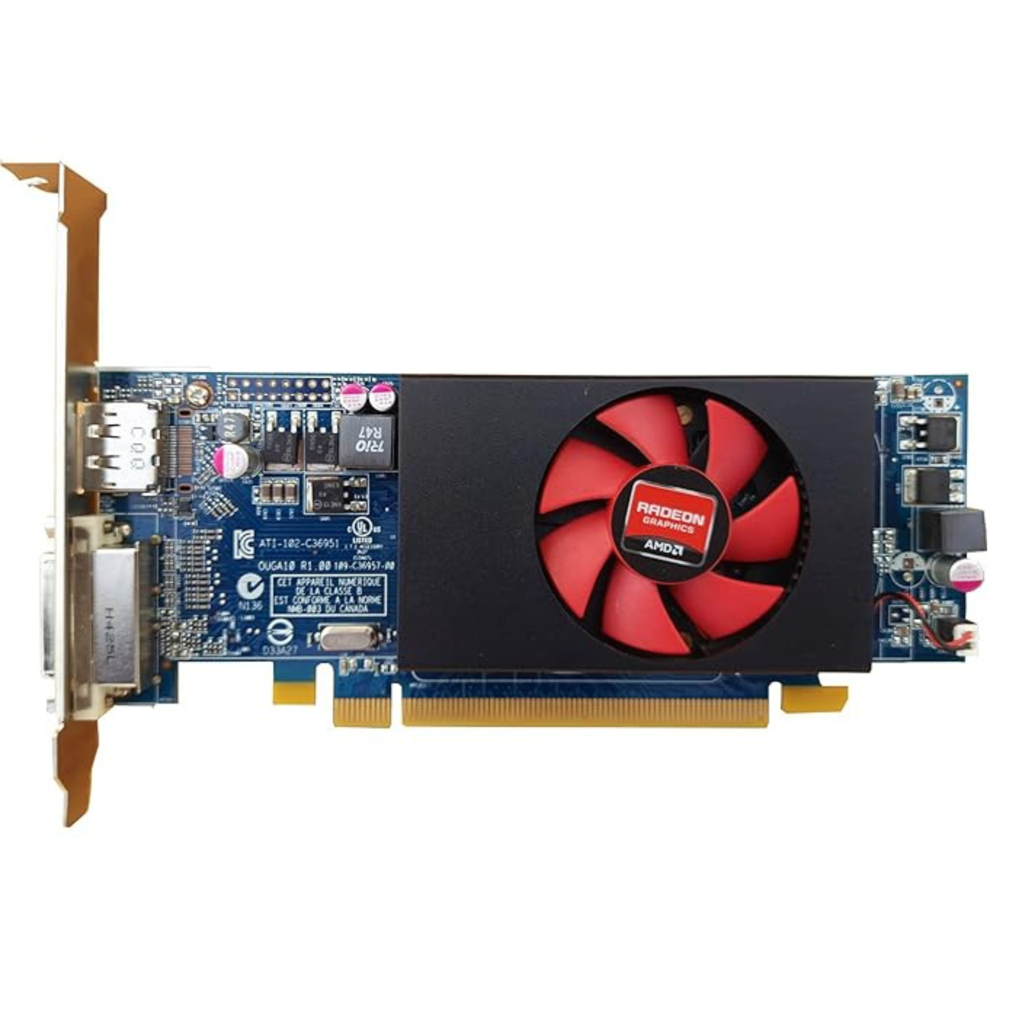 Dell 07W12P AMD Radeon HD 8490 1GB GDDR3 PCI-E Video Graphics Card