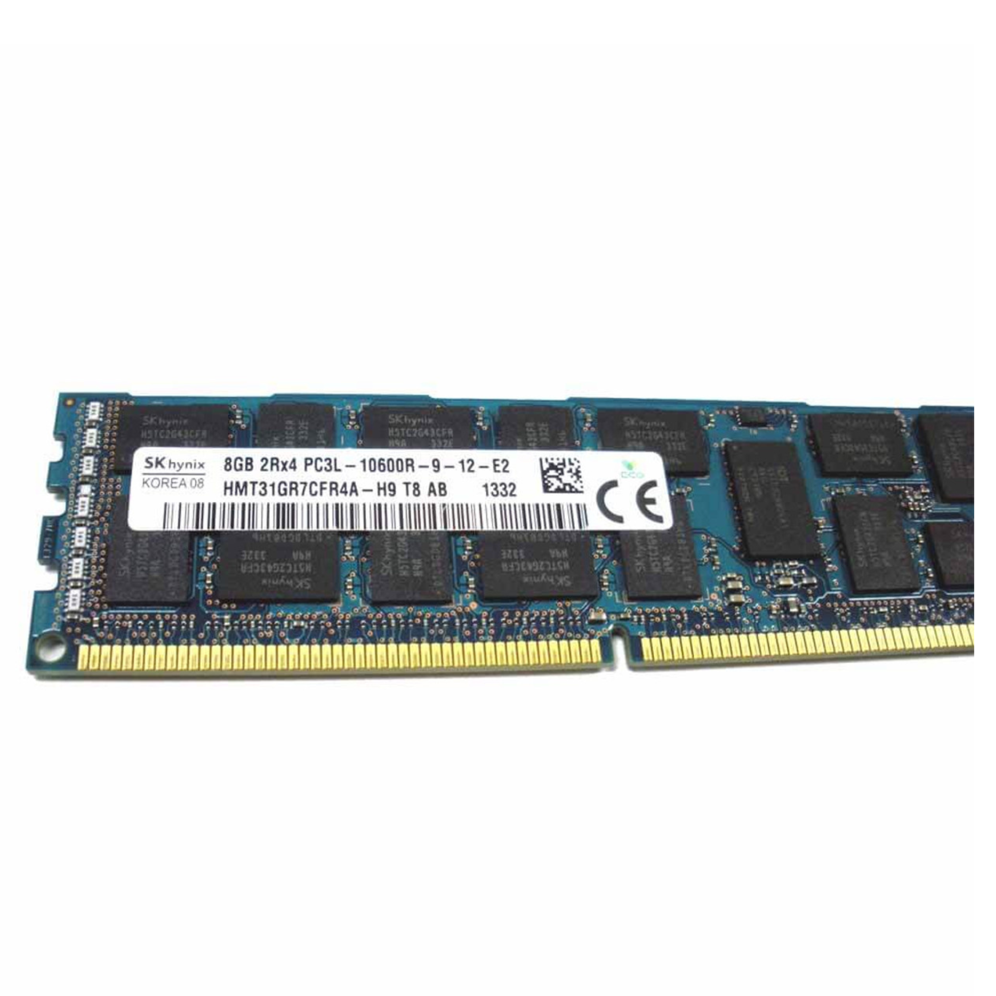 Dell 00146H 8GB PC3L-10600R DDR3-1333 2RX4 ECC Memory