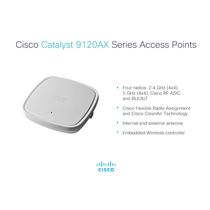Cisco C9120AXI-E Wi-Fi 6 Access Point