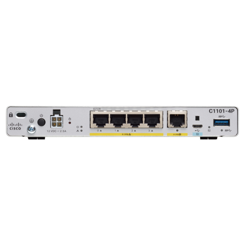 Cisco C1111-4PLTEEA 4-Port GE Router with LTE Advanced, SMS & GPS