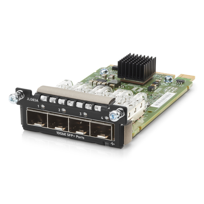 HPE Aruba JL083A 4-Port 100M/1G/10G SFP+ MACsec Module