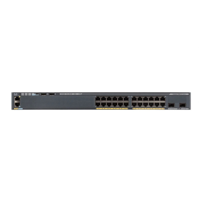 Cisco WS-C2960X-24PD-L Catalyst 2960-X 24-Port PoE+ Switch