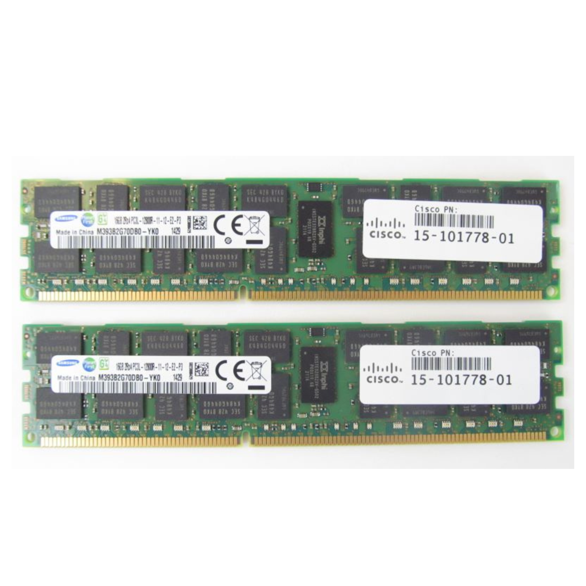 Cisco 15-101778 16GB PC3L-12800R DDR3-1600 2Rx4 ECC Memory
