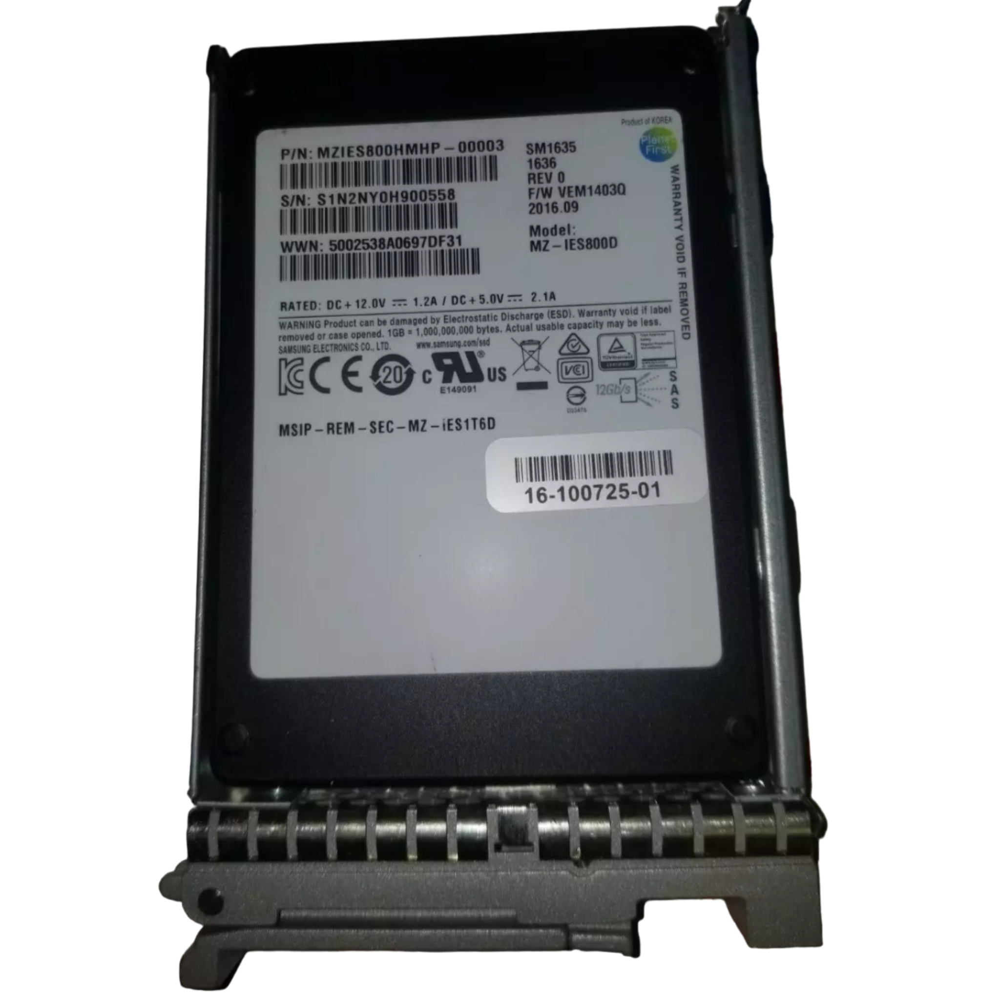 Cisco UCS-SD800G12S4-EP 800GB SD 2.5"