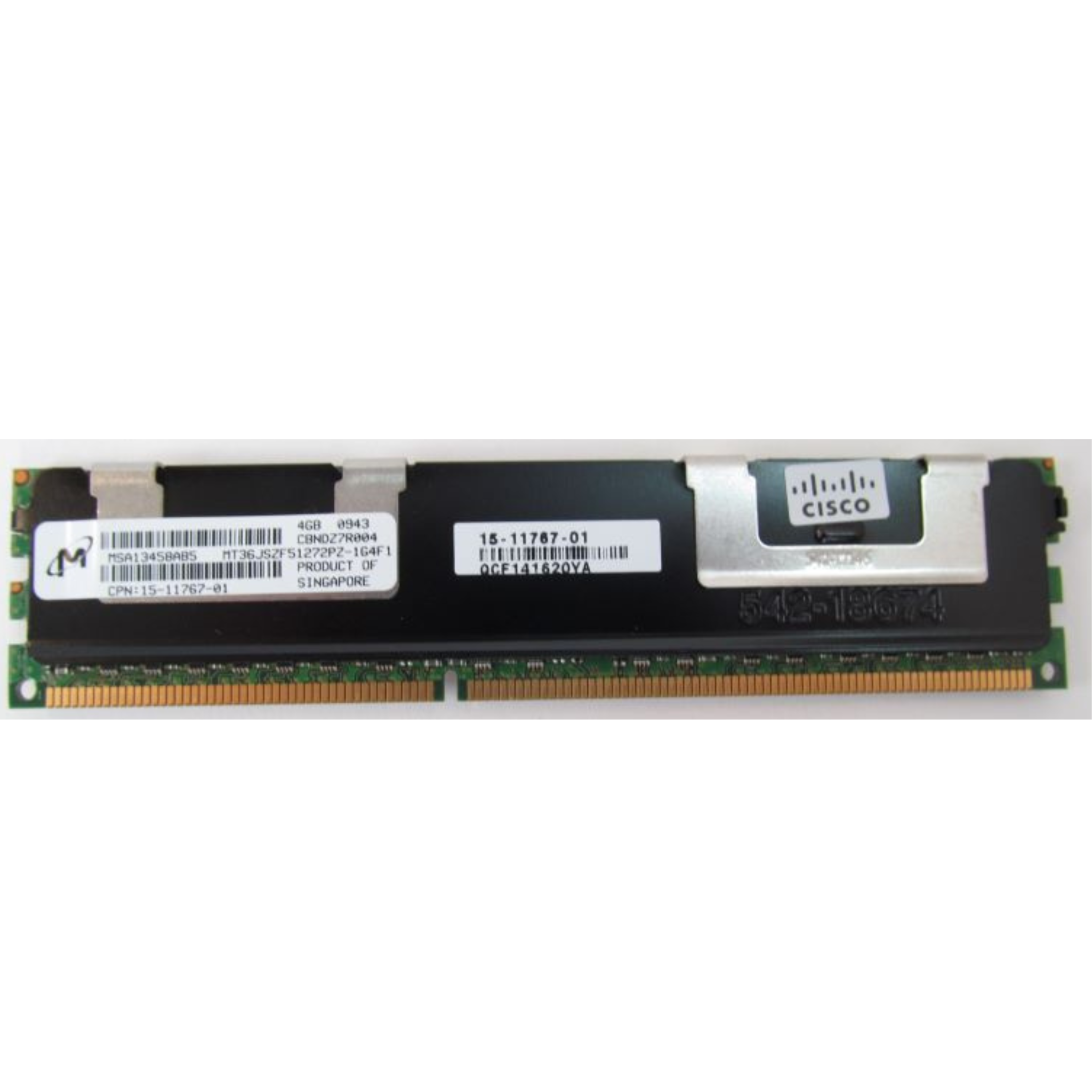 Samsung 4GB PC3-10600R DDR3-1333 2Rx4 ECC RAM Memory (Compatible with CISCO)