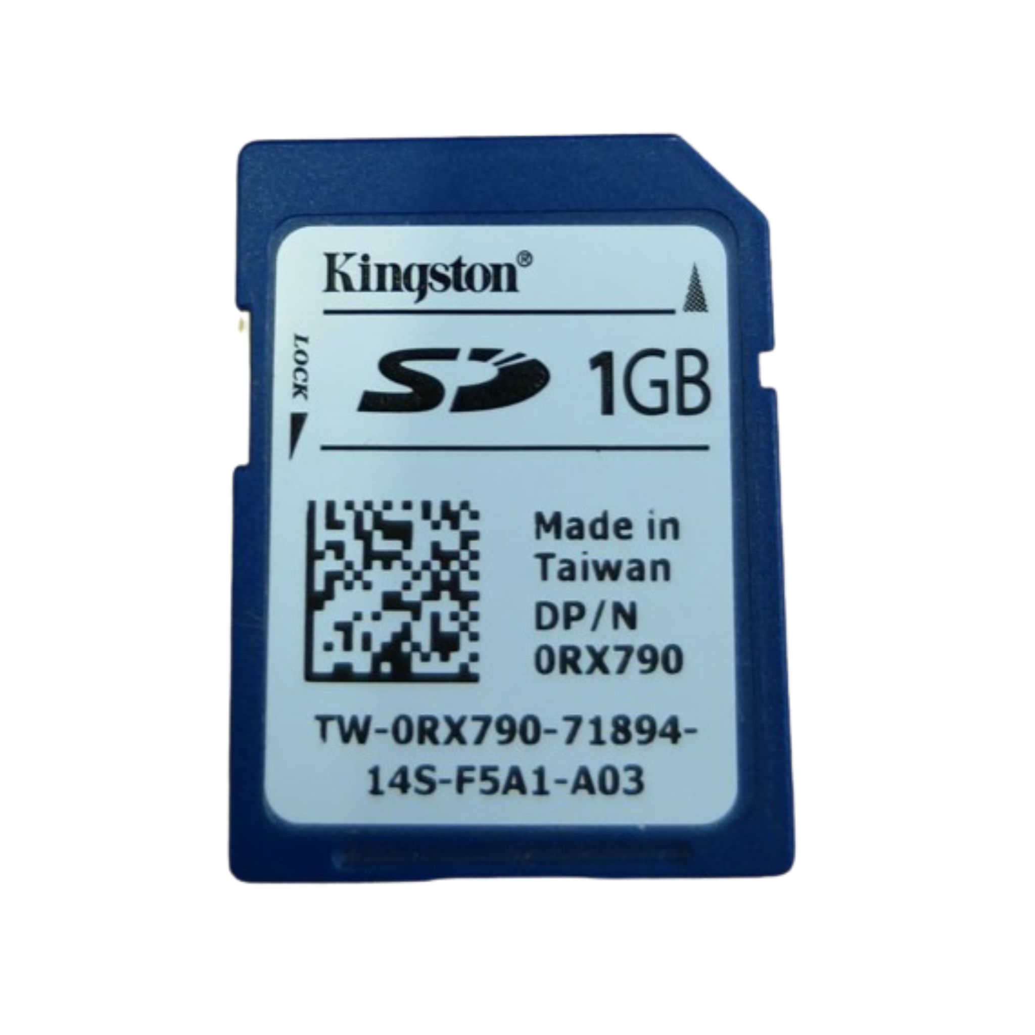 Dell 0RX790 1GB SD MEMORY CARD KINGSTON