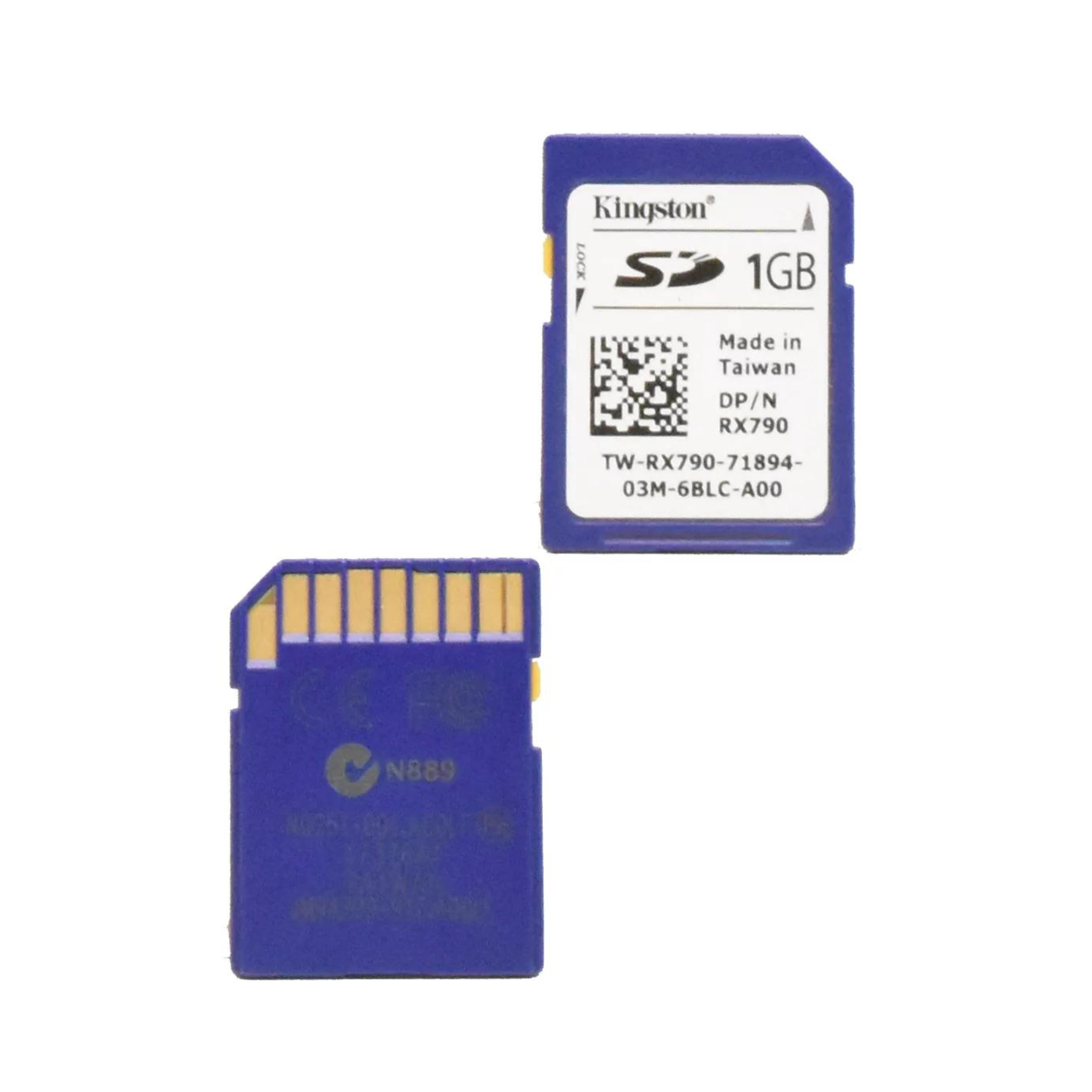 Dell 0RX790 1GB SD MEMORY CARD KINGSTON