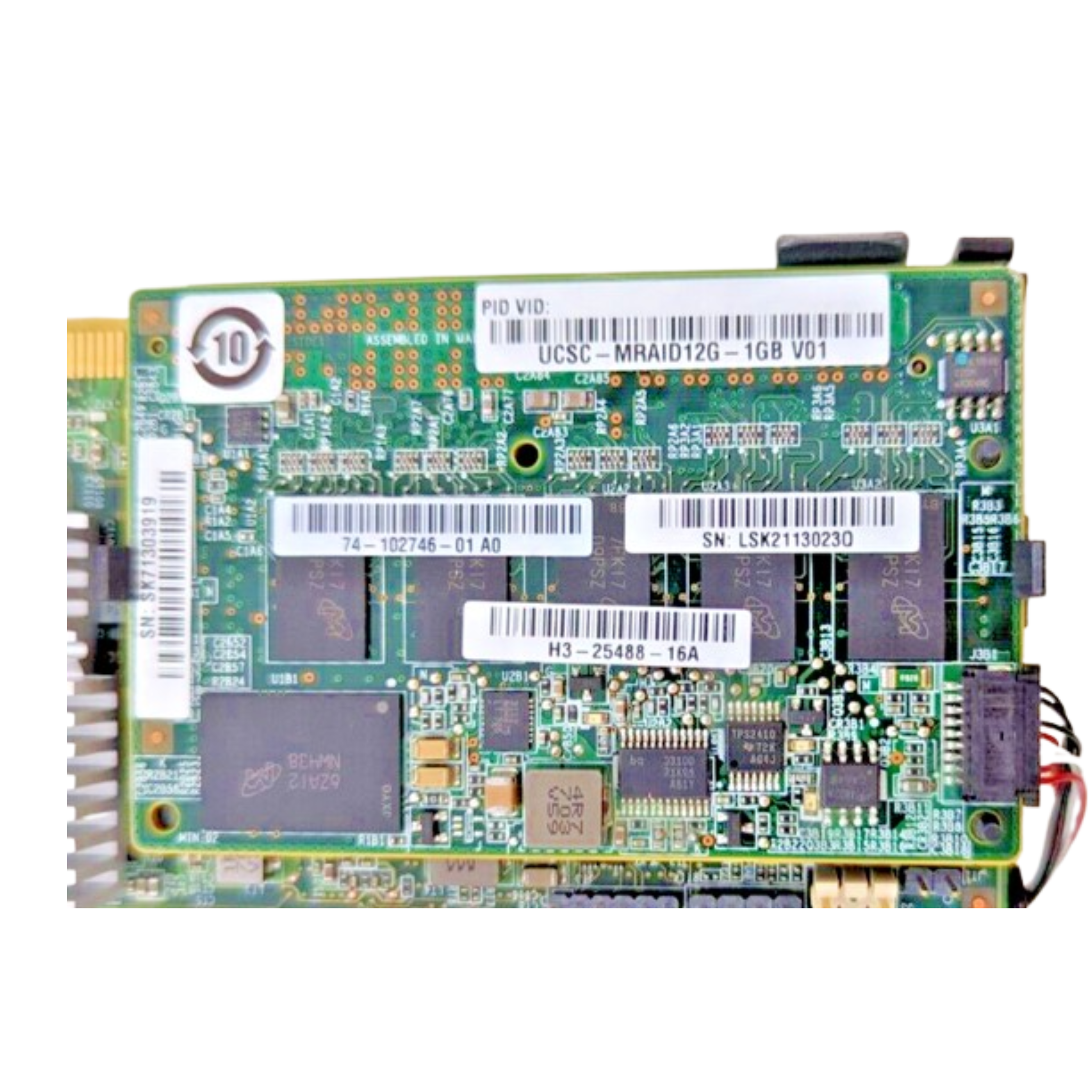 Cisco 74-102746-01 1GB 12Gbps SAS RAID Controller