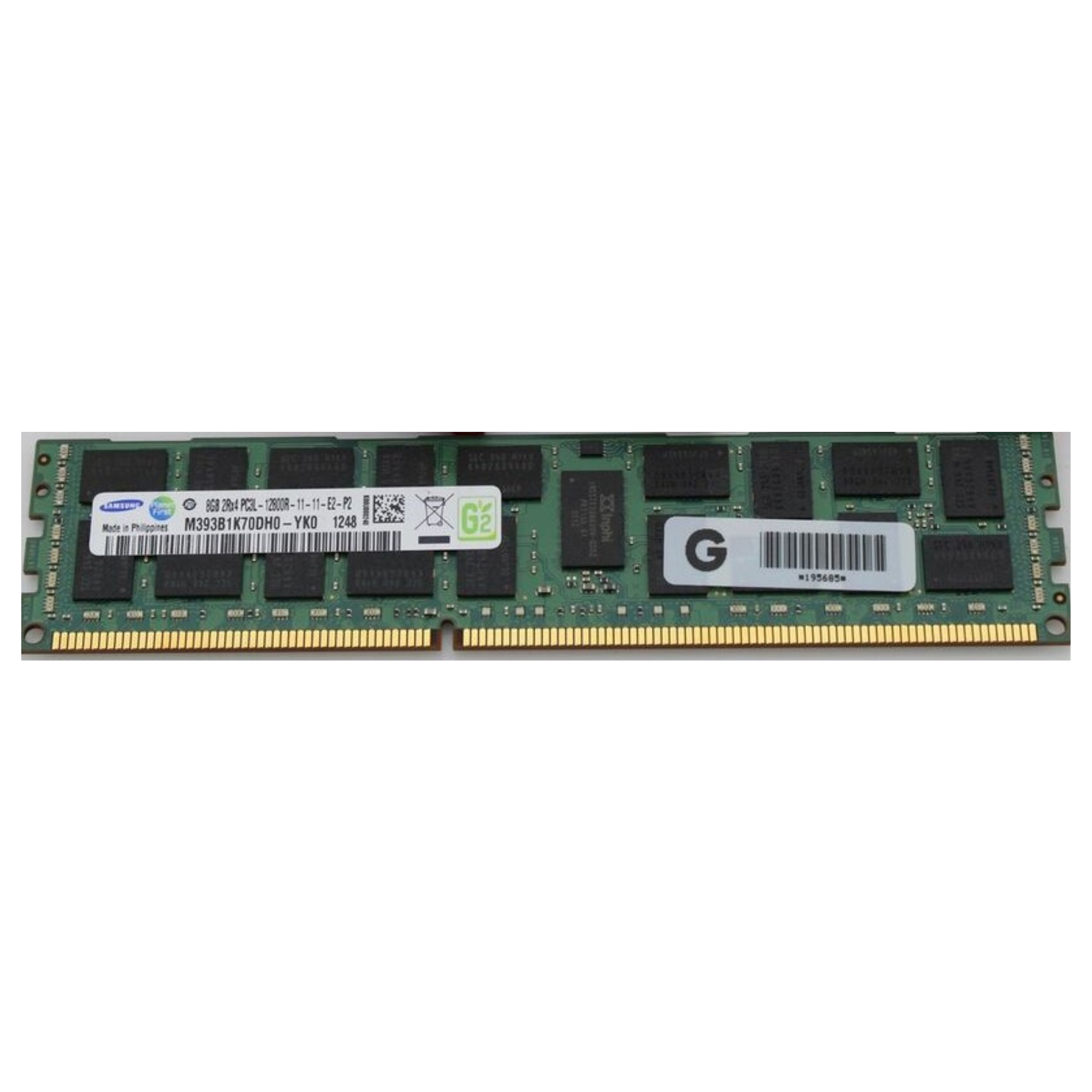 Cisco UCS A02-M308GD5-2 8GB 2x4GB 4GB PC3-10600R DDR3-1333 2RX4 ECC RAM Memory