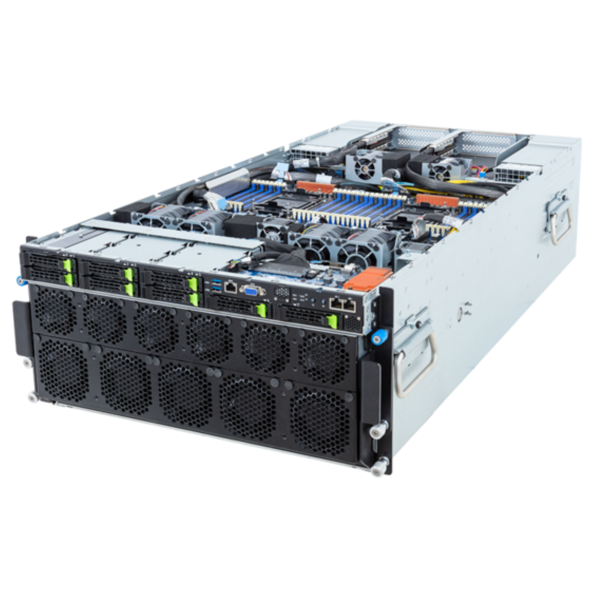 GIGABYTE - NVIDIA G593-SD2 5U DP HGX H100 - 8x SXM5 GPUs SERVER