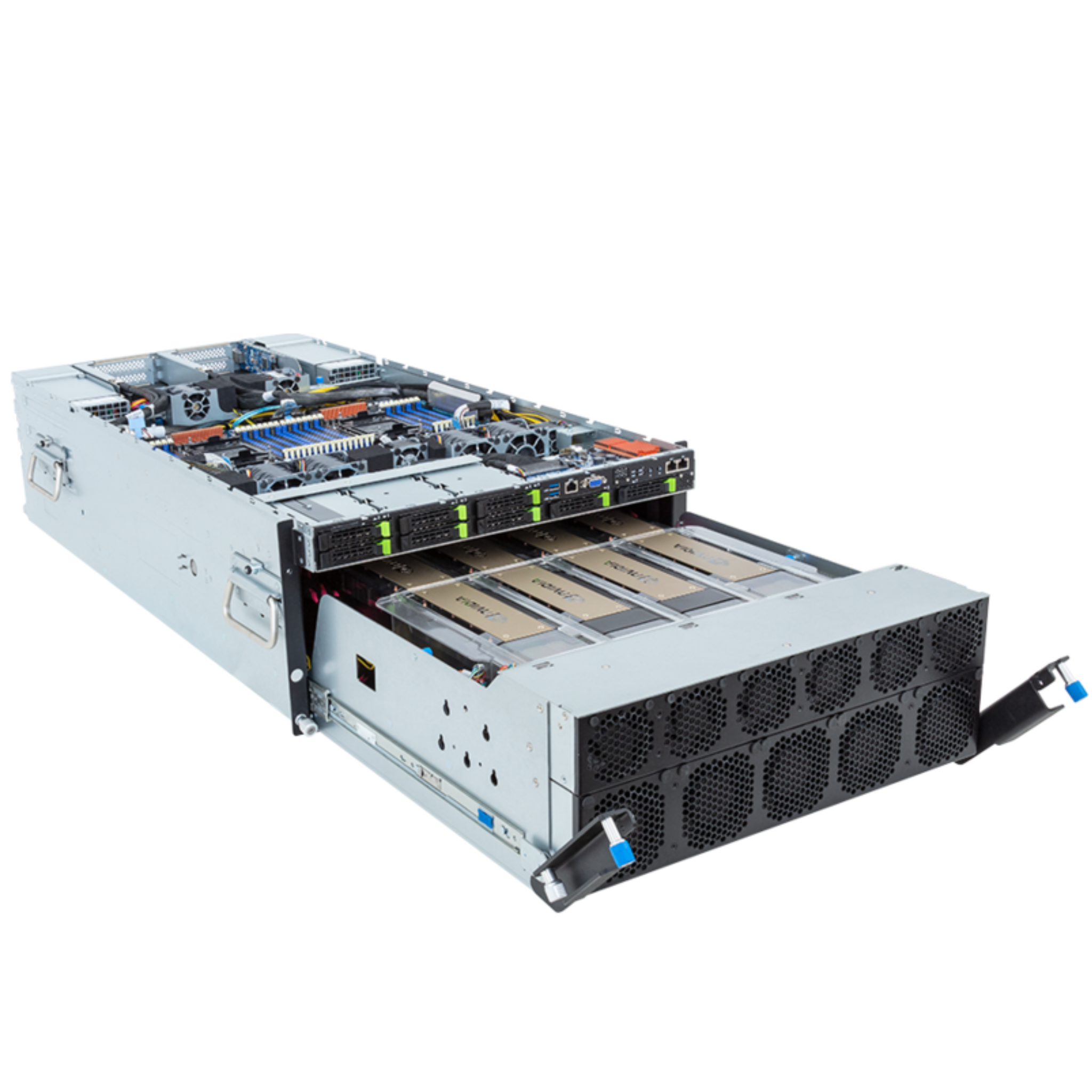 GIGABYTE - NVIDIA G593-SD2 5U DP HGX H100 - 8x SXM5 GPUs SERVER