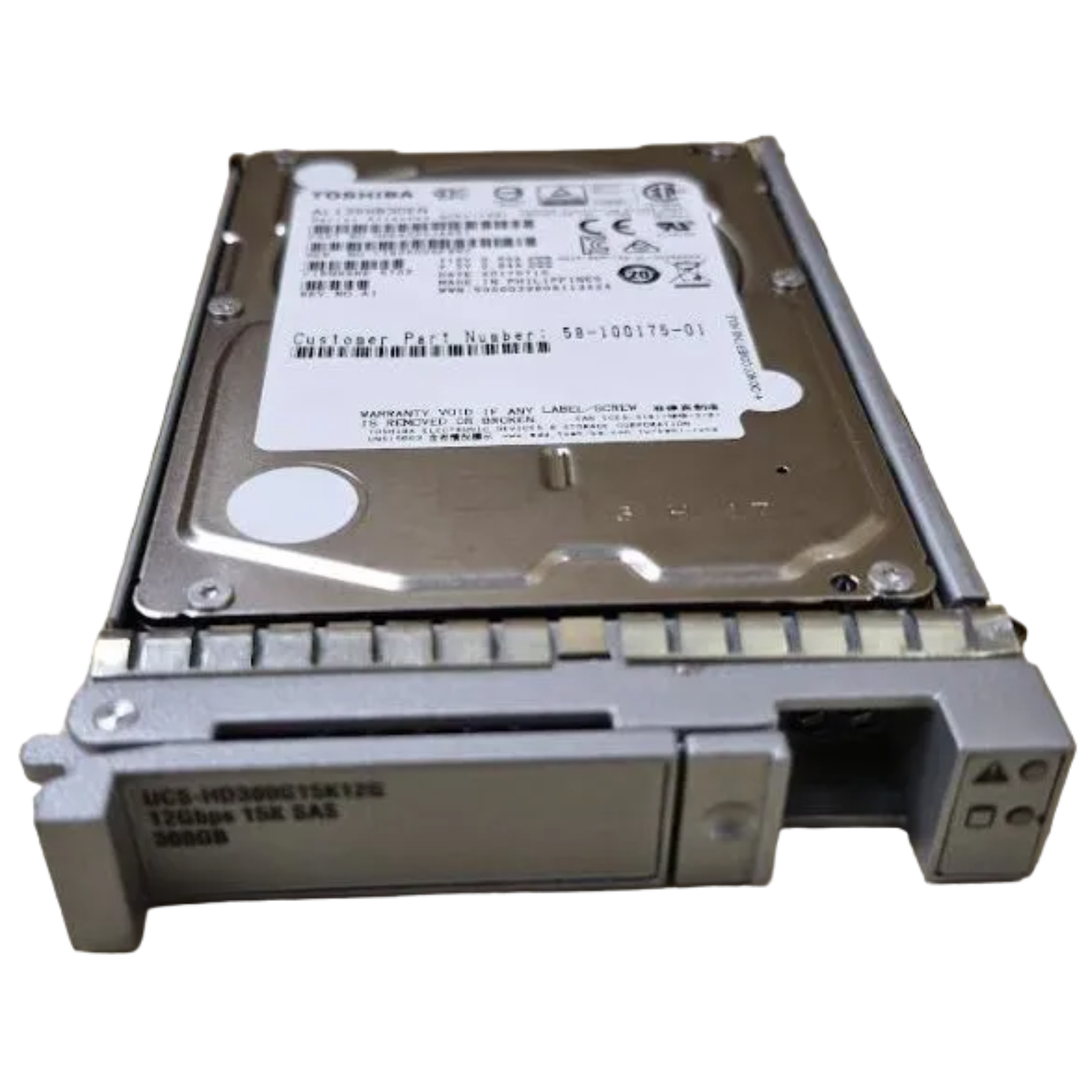 Cisco UCS 58-100175 Toshiba 300GB 15K SAS 2.5" 12G HDD Hard Disc Drive