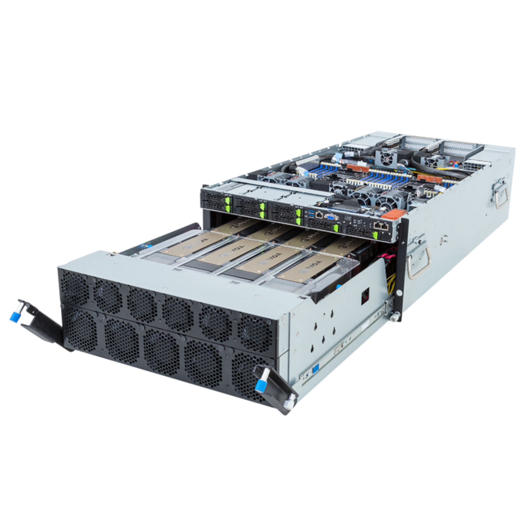 GIGABYTE - NVIDIA G593-SD2 5U DP HGX H100 - 8x SXM5 GPUs SERVER