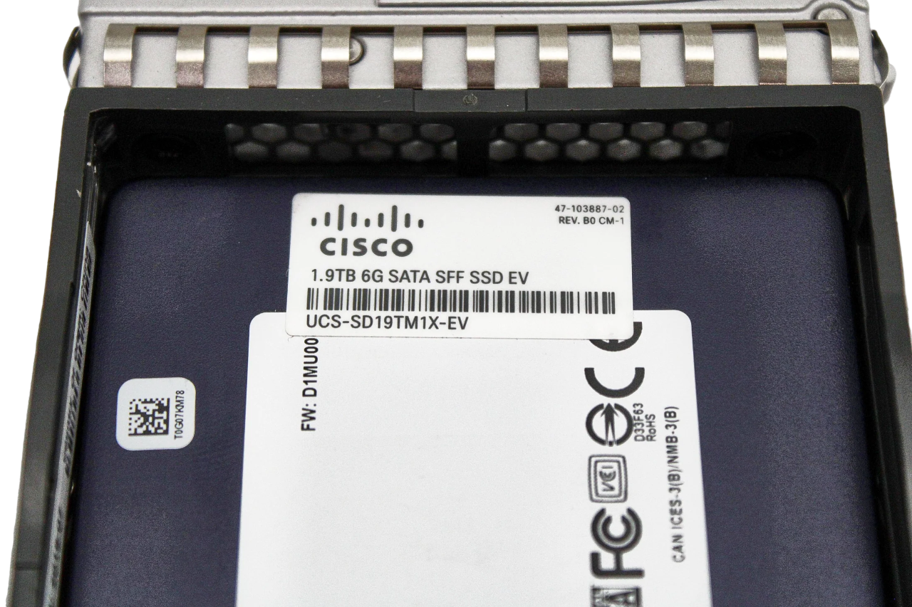 Cisco UCS-SD19TM1X-EV 1.9TB 2.5 Inch Enterprise Value 6G SATA SSD